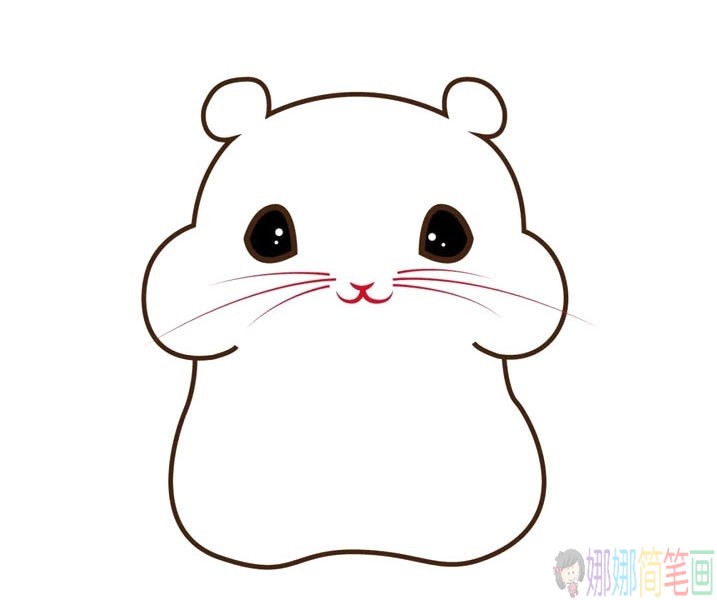 仓鼠简笔画怎么画