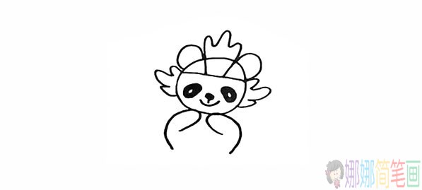 奥运会福娃简笔画
