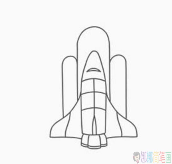 宇宙飞船简笔画,宇宙飞船简笔画儿童画