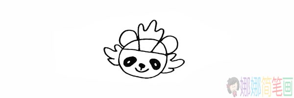 奥运会福娃简笔画
