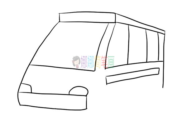 救护车简笔画 步骤 彩色