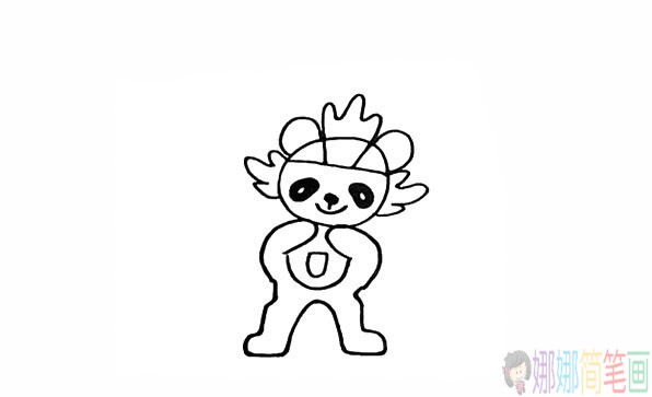 奥运会福娃简笔画