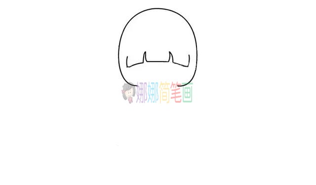 简单几步画出可爱的小女孩