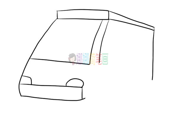 救护车简笔画 步骤 彩色