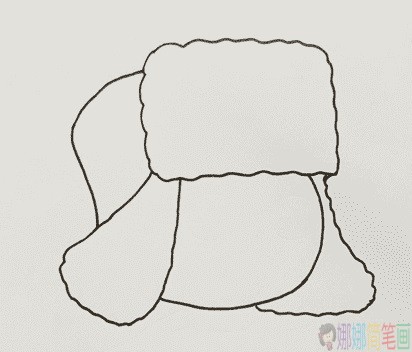 雷锋简笔画,学雷锋简笔画