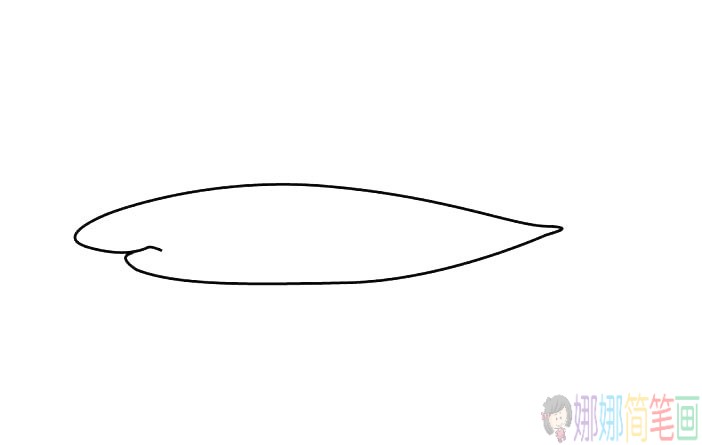 大白鲨简笔画怎么画