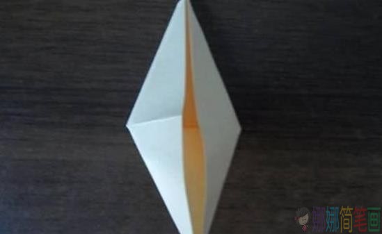 折纸玫瑰花步骤图解,儿童手工折纸花