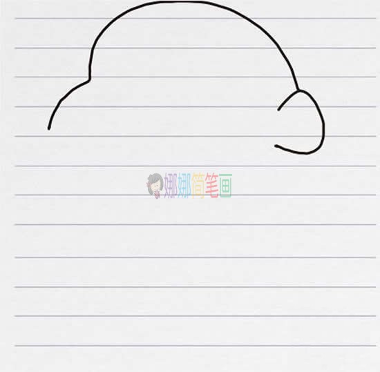 蜡笔小新简笔画,蜡笔小新怎么画教程