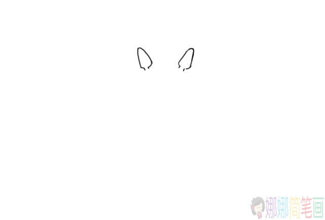 龙猫简笔画图片,龙猫简笔画步骤