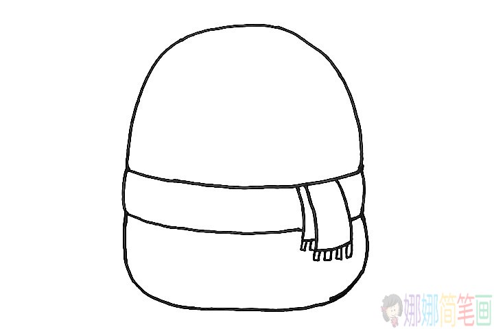 雪人儿童画,雪人儿童简笔画