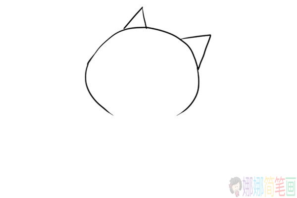 小猫的画法,小猫咪简笔画步骤