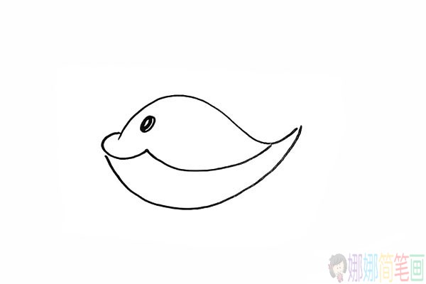 可爱鲸鱼的画法
