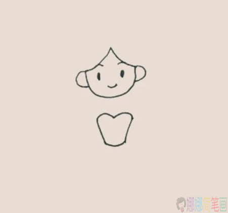 公主简笔画步骤,公主怎么画