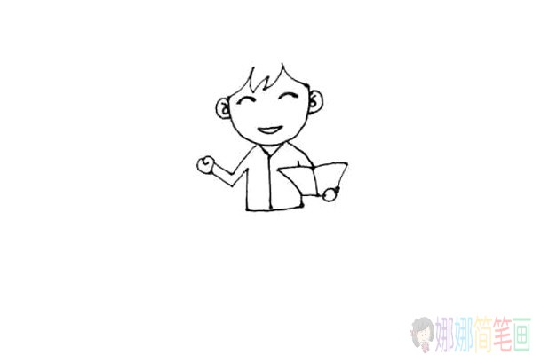 儿童画老师怎么画,老师简笔画教学步骤