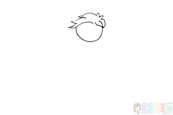 小王子的画法,小王子简笔画步骤