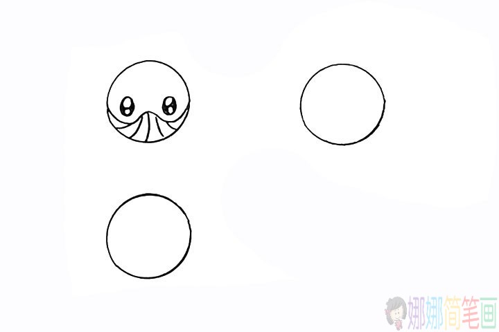 教孩子简笔画各种海洋动物