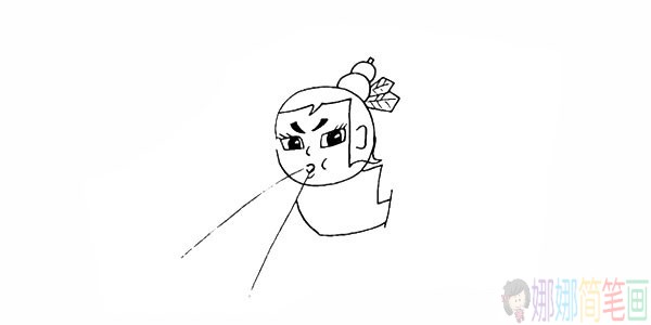 葫芦娃怎么画,葫芦娃简笔画步骤
