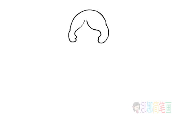 可爱的小公主简笔画法和步骤