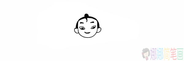 怎么画哪吒,哪吒简笔画步骤图片