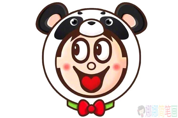 各种可爱的Q版旺仔简笔画图集