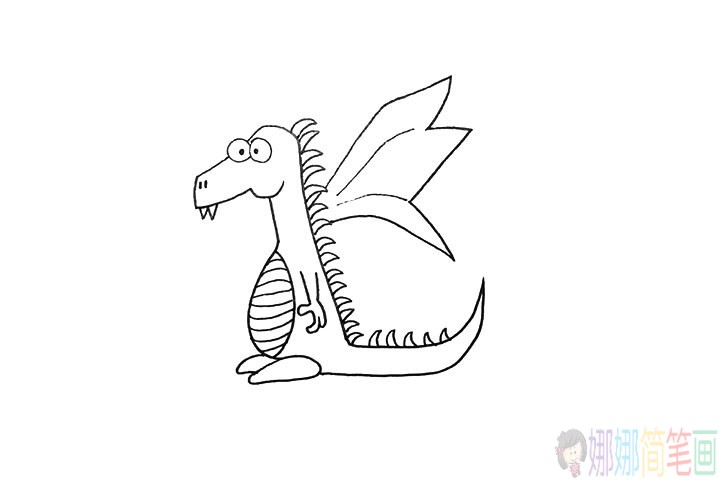 飞龙怎么画