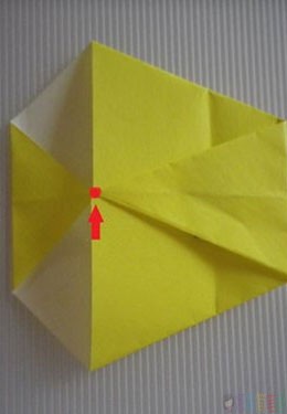 可爱的小黄鸡手工折纸步骤