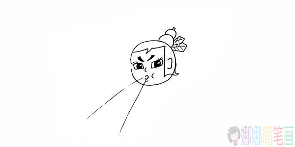 葫芦娃怎么画,葫芦娃简笔画步骤