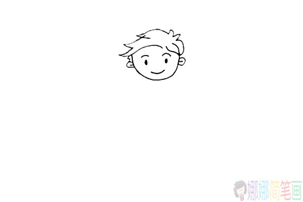 小王子的画法,小王子简笔画步骤