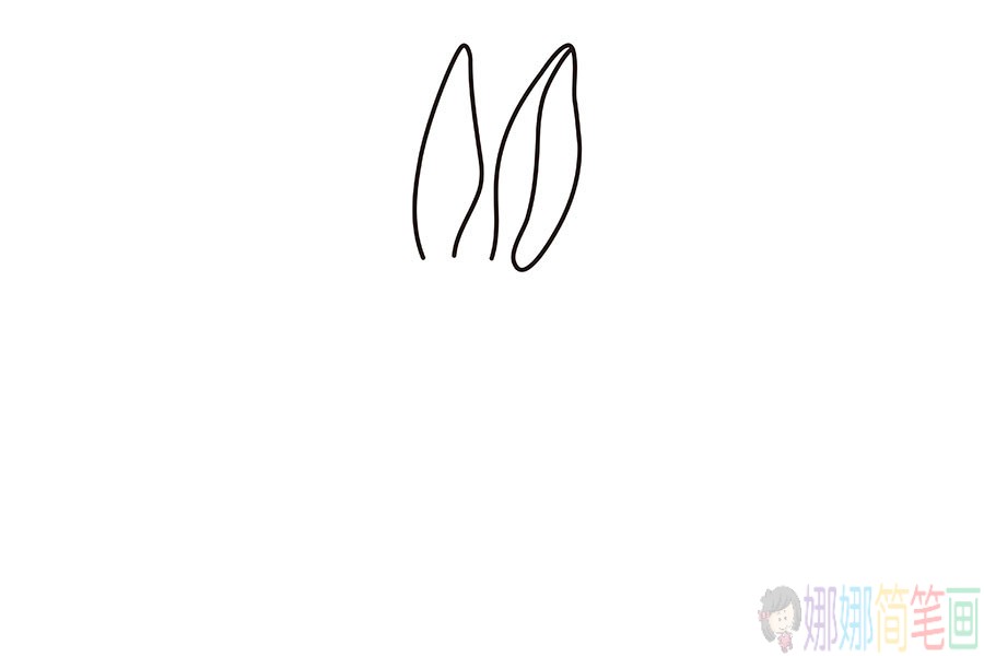 可爱的小兔子简笔画,兔子怎么画