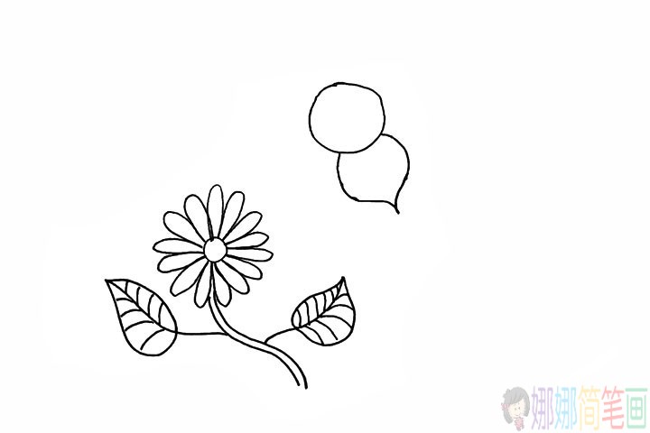 蜜蜂采蜜简笔画图片大全,小蜜蜂采蜜简笔画步骤