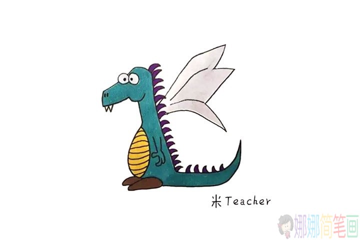 飞龙怎么画