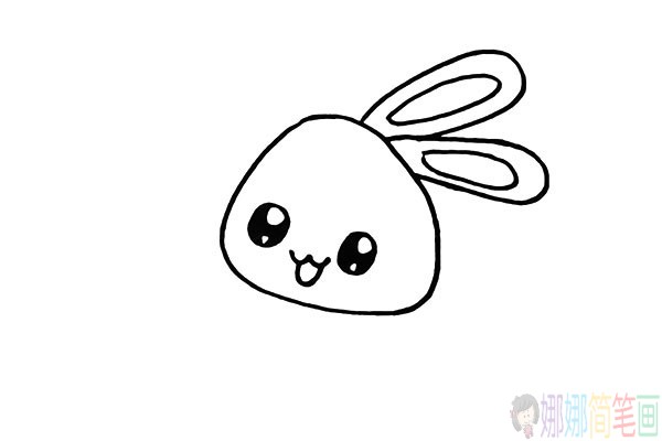 小白兔怎么画,小白兔简笔画教程