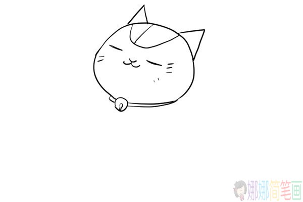 小猫的画法,小猫咪简笔画步骤