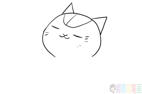 小猫的画法,小猫咪简笔画步骤