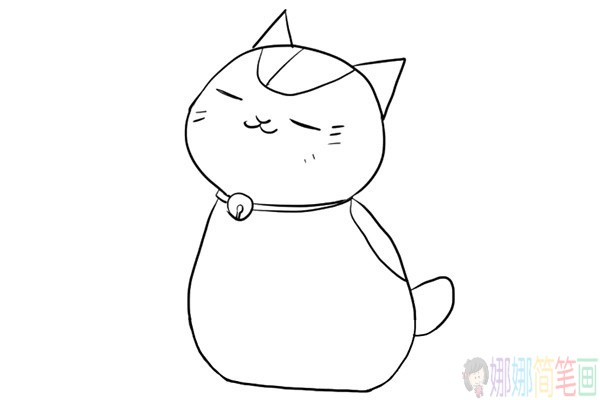 小猫的画法,小猫咪简笔画步骤
