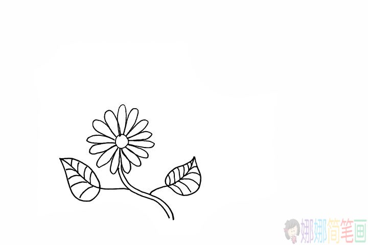 蜜蜂采蜜简笔画图片大全,小蜜蜂采蜜简笔画步骤