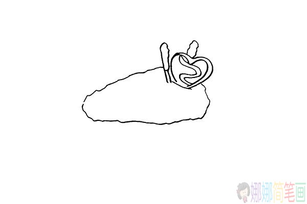 蛋糕的简笔画法