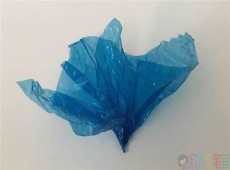 教你做糖纸花朵儿童手工