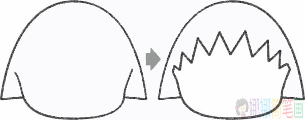 樱桃小丸子简笔画步骤