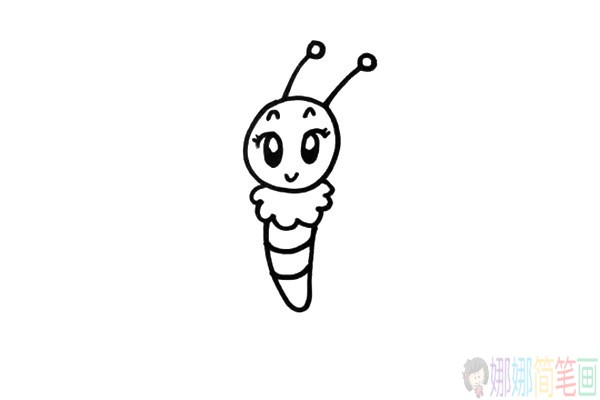 漂亮的蝴蝶简笔画法