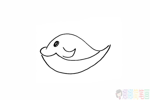 可爱鲸鱼的画法