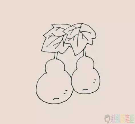 怎么画葫芦,简单的葫芦画法