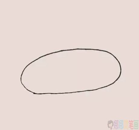 面包怎么画,面包简笔画法