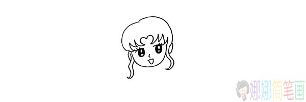 美少女战士简笔画怎么画