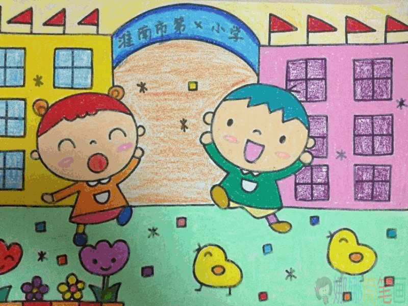 幼儿绘画图片参考,儿童绘画简单