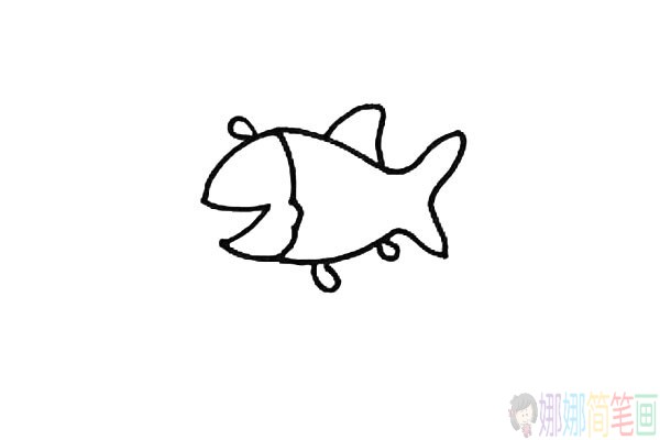 简单几步学画鱼