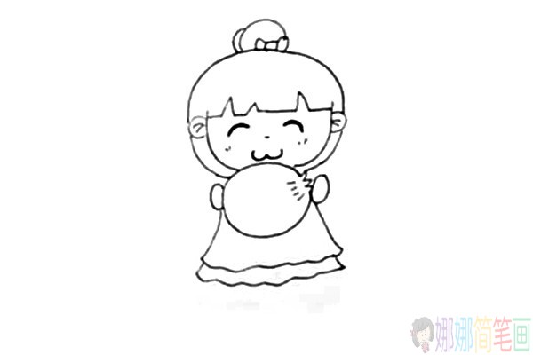开心的小朋友怎么画,小朋友简笔画法