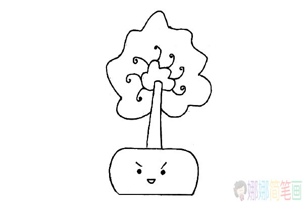 各种简单好画的简笔画植物