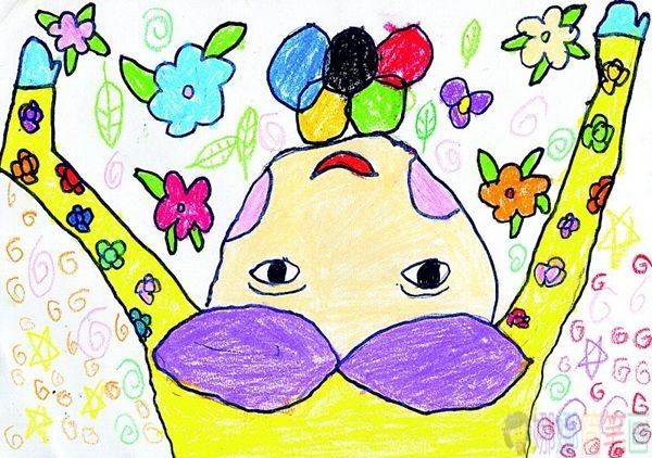 2022北京冬奥会儿童画画作品