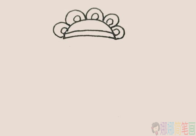新娘儿童简笔画法步骤
